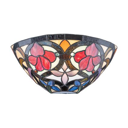 Quoizel - Sieninis šviestuvas Tiffany LARISSA 2xE14/40W/230V