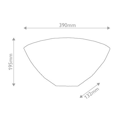 Quoizel - Sieninis šviestuvas Tiffany LARISSA 2xE14/40W/230V