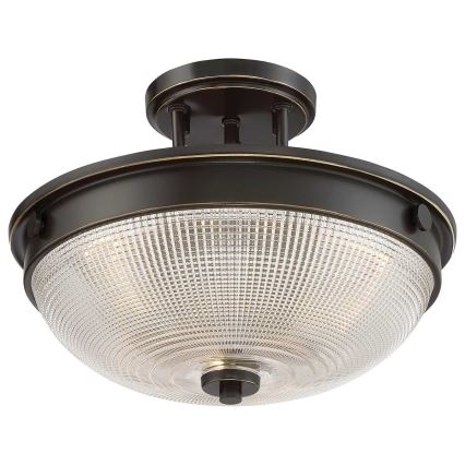 Quoizel - Tvirtinamas sietynas MANTLE 2xE27/60W/230V bronza