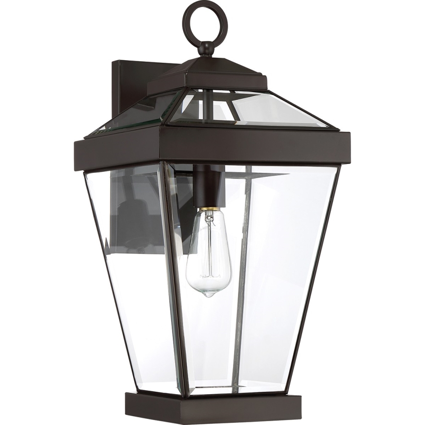 Quoizel - Lauko sieninis šviestuvas RAVINE 1xE27/60W/230V IP44 ruda