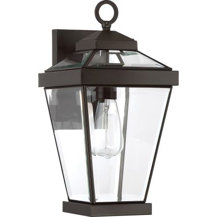 Quoizel - Lauko sieninis šviestuvas RAVINE 1xE27/60W/230V IP44 ruda
