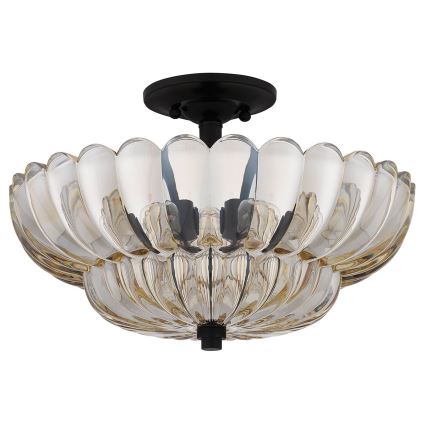 Quoizel - Lubinis šviestuvas WHITECAP 4xE14/40W/230V diametras 39,5 cm