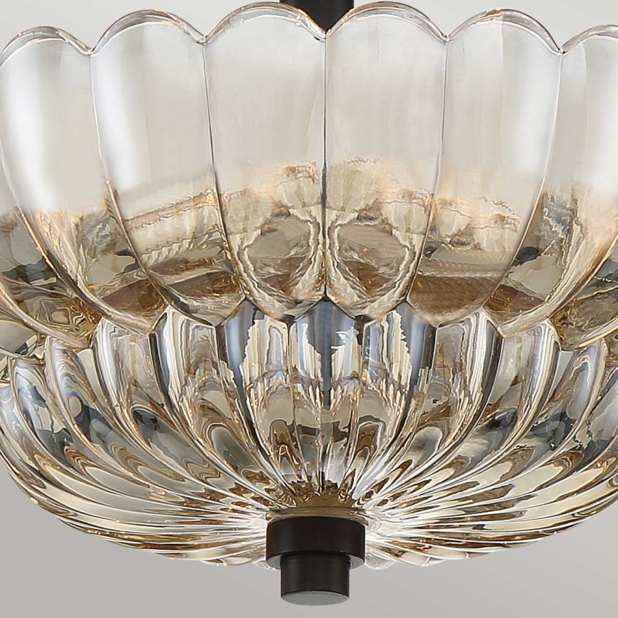 Quoizel - Lubinis šviestuvas WHITECAP 3xE14/40W/230V diametras 29,7 cm