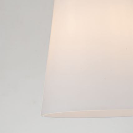 Quoizel - Sietynas ant stulpo STARING 1xE27/40W/230V diametras 18,4 cm auksas/patina/balta