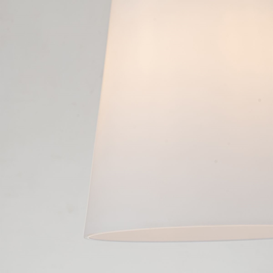Quoizel - Sietynas ant stulpo STARING 1xE27/40W/230V diametras 18,4 cm auksas/patina/balta