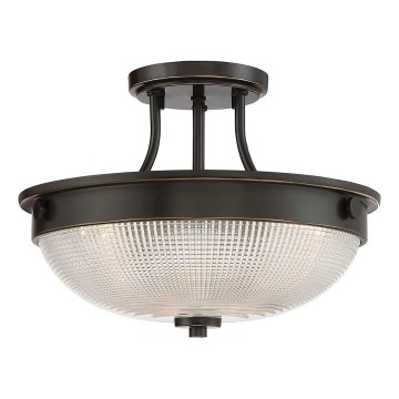 Quoizel - Tvirtinamas sietynas MANTLE 2xE27/60W/230V bronza