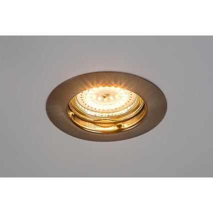 Rabalux - KOMPLEKTAS 3xLED Įleidžiamas šviestuvas 3xGU10/3W/230V IP40