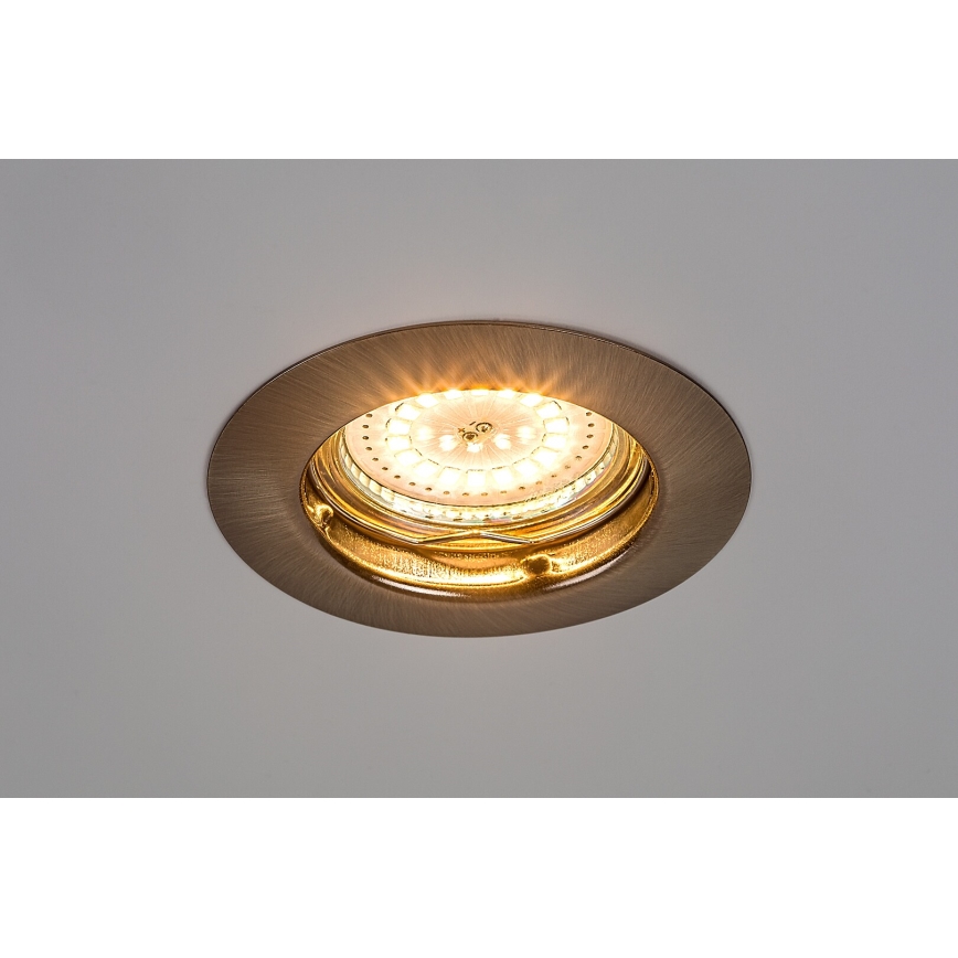 Rabalux - KOMPLEKTAS 3xLED Įleidžiamas šviestuvas 3xGU10/3W/230V IP40