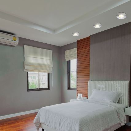 Rabalux - KOMPLEKTAS 3x LED įleidžiamas lubinis vonios šviestuvas 3xLED/4W/230V