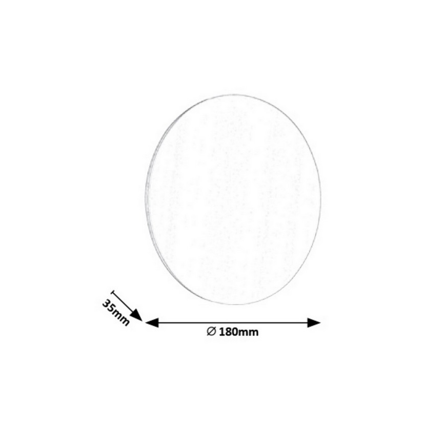 Rabalux - LED sieninis šviestuvas LED/8W/230V