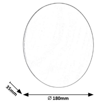 Rabalux - LED sieninis šviestuvas LED/8W/230V