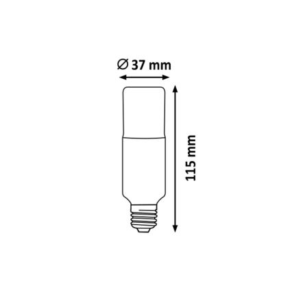 Rabalux - LED elektros lemputė T37 E27/9W/230V 4000K