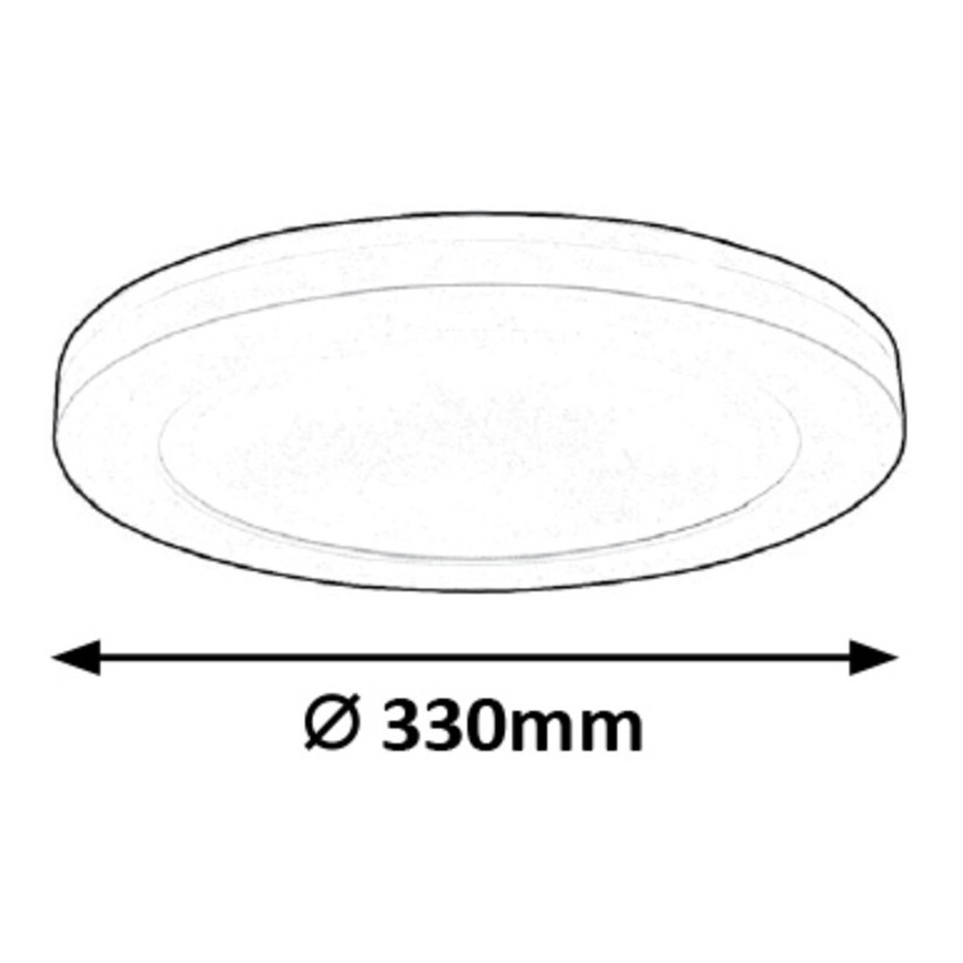 Rabalux - LED panelė LED/30W/230V 33 cm