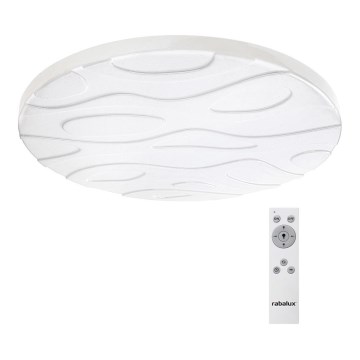 Rabalux 1509 - Pritemdomas lubinis LED šviestuvas su nuotoliniu valdymu MASON LED/80W/230V