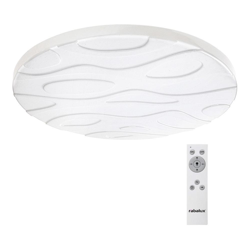 Rabalux 1509 - Pritemdomas lubinis LED šviestuvas su nuotoliniu valdymu MASON LED/80W/230V