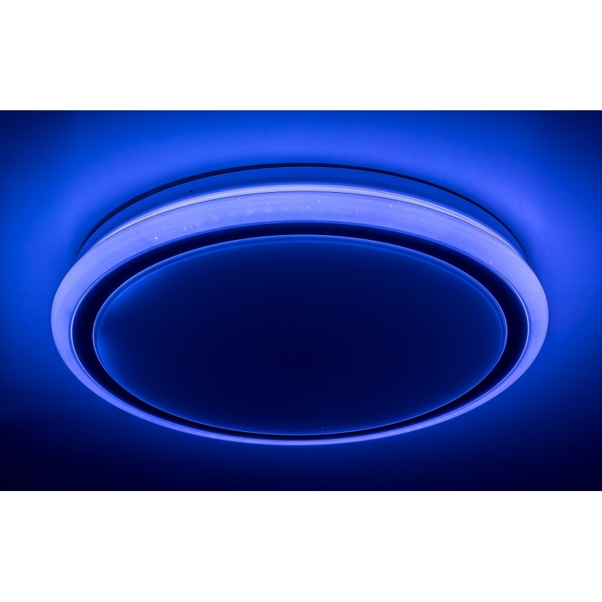 Rabalux - reguliuojamas LED lubų šviestuvas su nuotoliniu valdymu, RGB LED, 32 W/230 V, skersmuo 40 cm