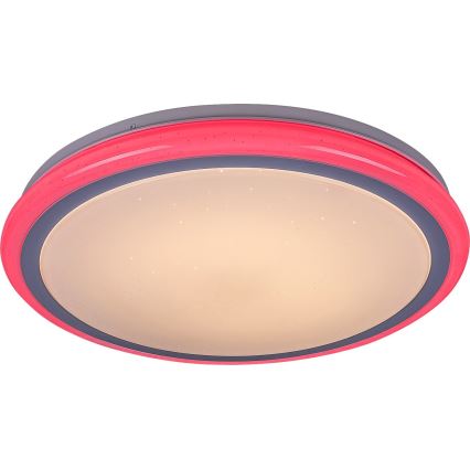 Rabalux - reguliuojamas LED lubų šviestuvas su nuotoliniu valdymu, RGB LED, 32 W/230 V, skersmuo 40 cm