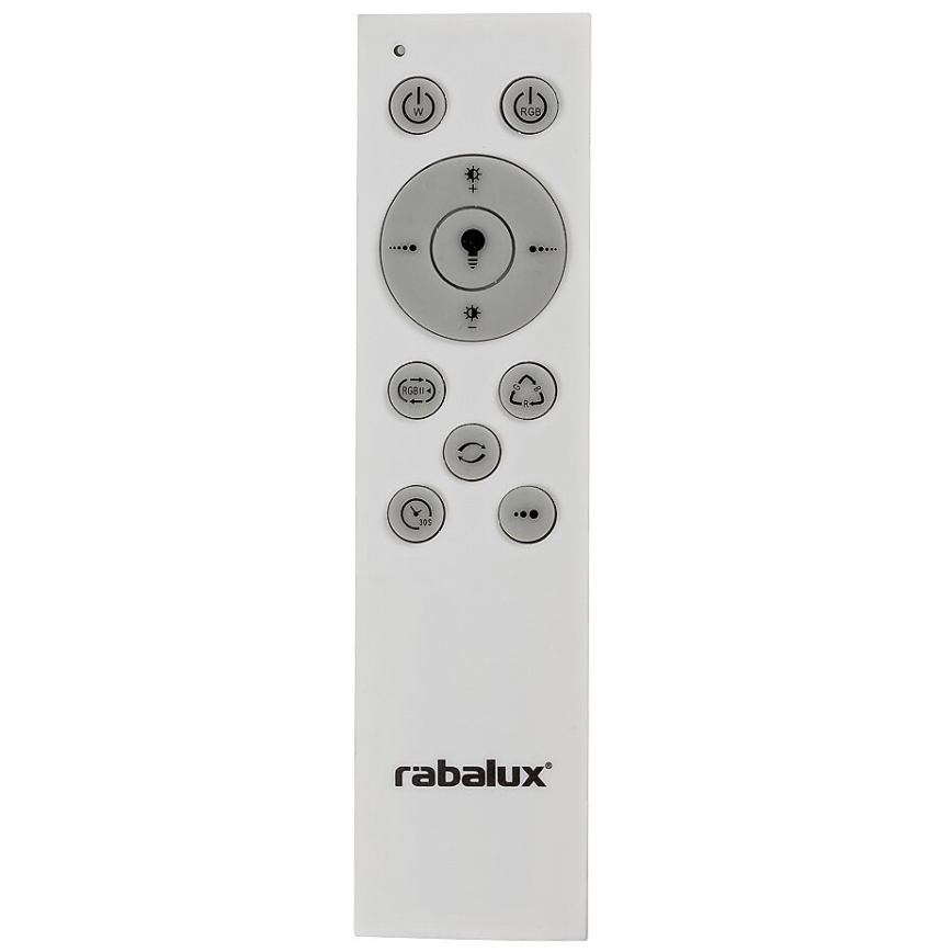 Rabalux - reguliuojamas LED lubų šviestuvas su nuotoliniu valdymu, RGB LED, 32 W/230 V, skersmuo 40 cm