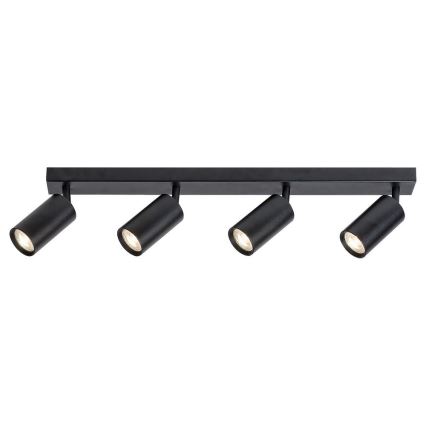 Rabalux - Lubinis akcentinis šviestuvas 4xGU10/25W/230V juodas