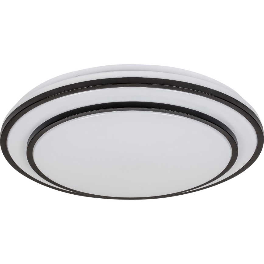 Rabalux - LED Reguliuojamas lubinis šviestuvas LED/40W/230V 3000-6500K juodas + valdymo pultas