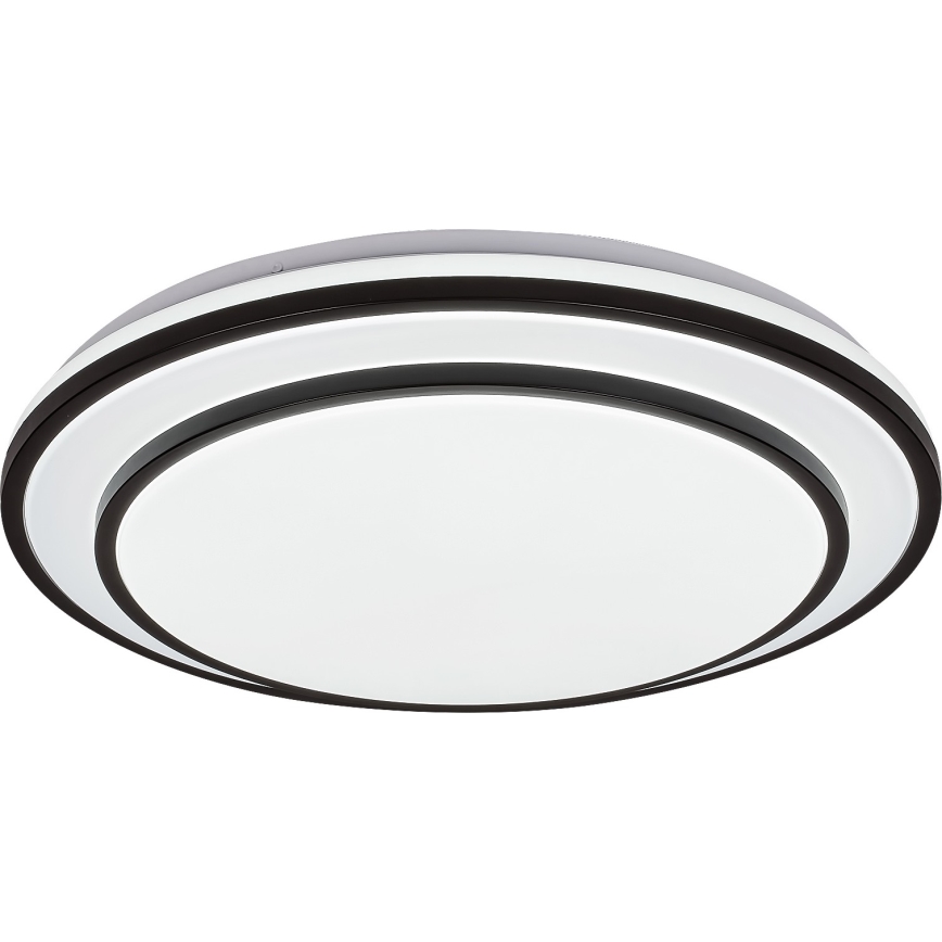 Rabalux - LED Reguliuojamas lubinis šviestuvas LED/40W/230V 3000-6500K juodas + valdymo pultas
