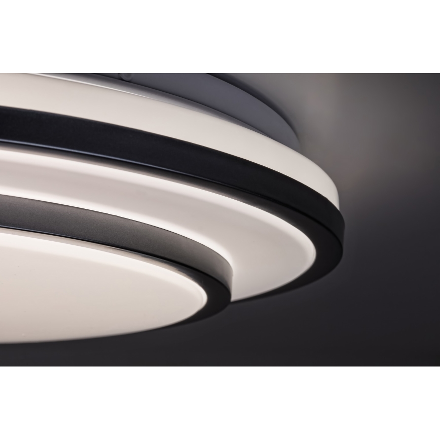 Rabalux - LED pritemdomas lubinis šviestuvas LED/40W/230V 3000-6500K sidabro spalvos Ø 49 cm + nuotolinis valdymas