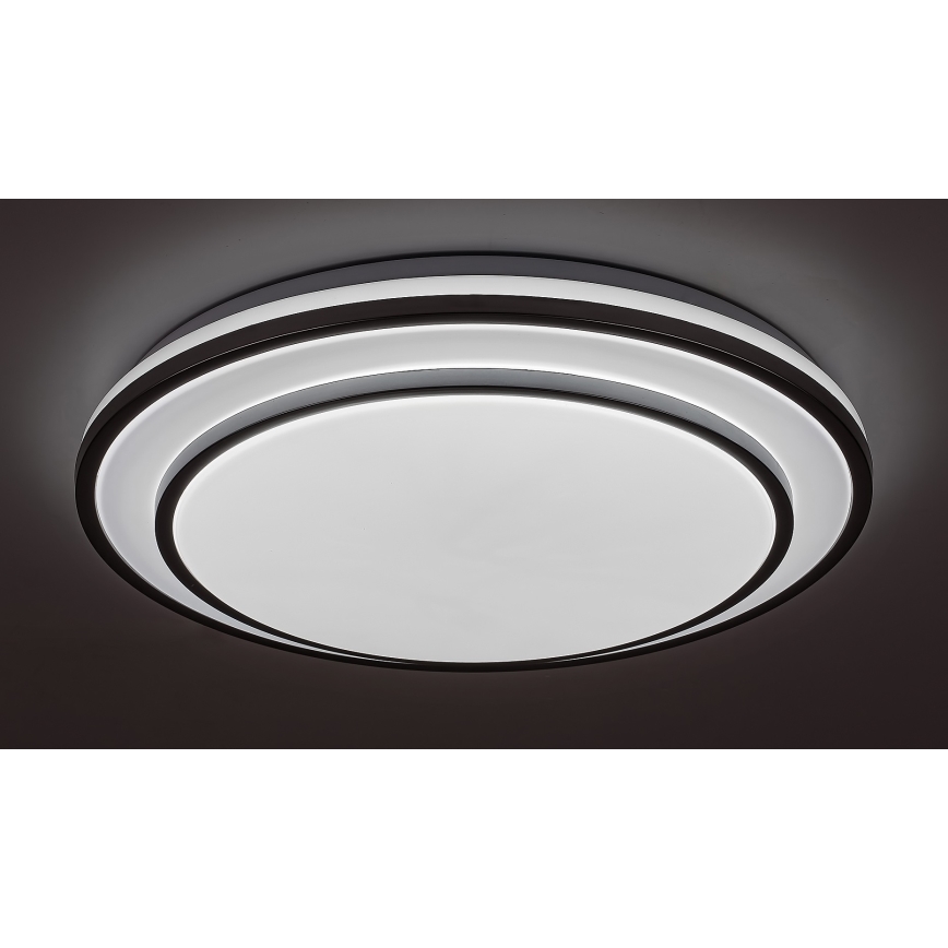 Rabalux - LED Reguliuojamas lubinis šviestuvas LED/40W/230V 3000-6500K sidabras + valdymo pultas