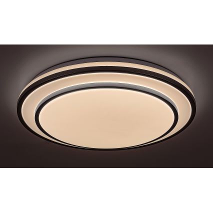Rabalux - LED Reguliuojamas lubinis šviestuvas LED/40W/230V 3000-6500K sidabras + valdymo pultas