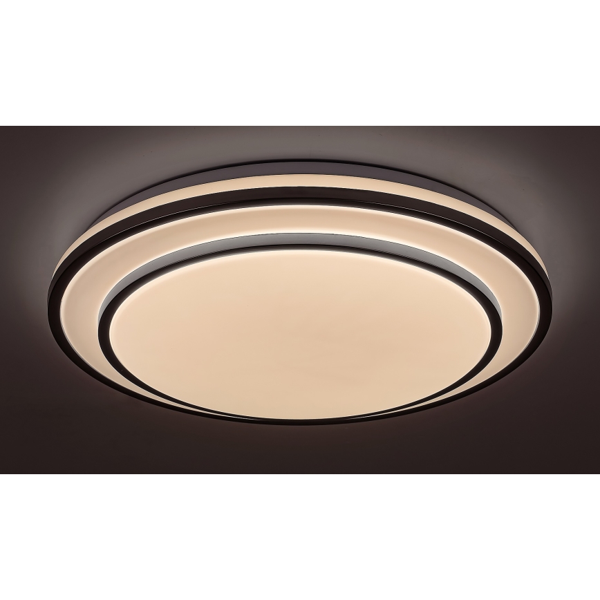 Rabalux - LED Reguliuojamas lubinis šviestuvas LED/40W/230V 3000-6500K sidabras + valdymo pultas