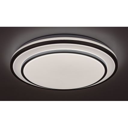 Rabalux - LED Reguliuojamas lubinis šviestuvas LED/40W/230V 3000-6500K sidabras + valdymo pultas