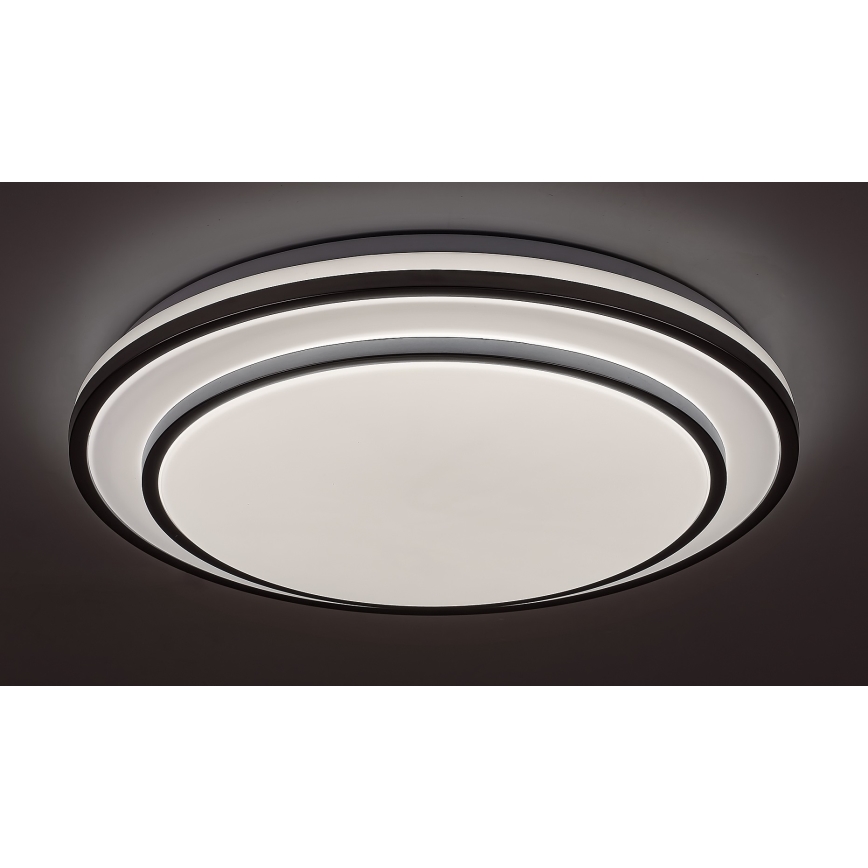 Rabalux - LED Reguliuojamas lubinis šviestuvas LED/40W/230V 3000-6500K sidabras + valdymo pultas