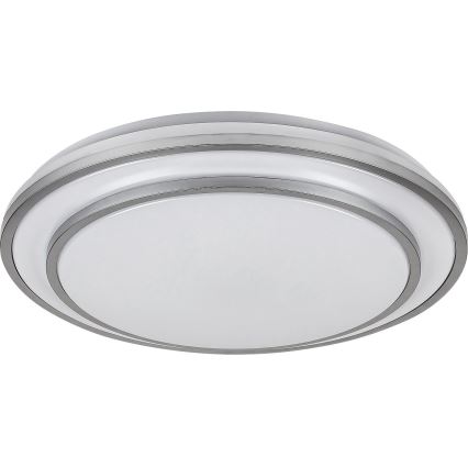 Rabalux - LED Reguliuojamas lubinis šviestuvas LED/40W/230V 3000-6500K sidabras + valdymo pultas