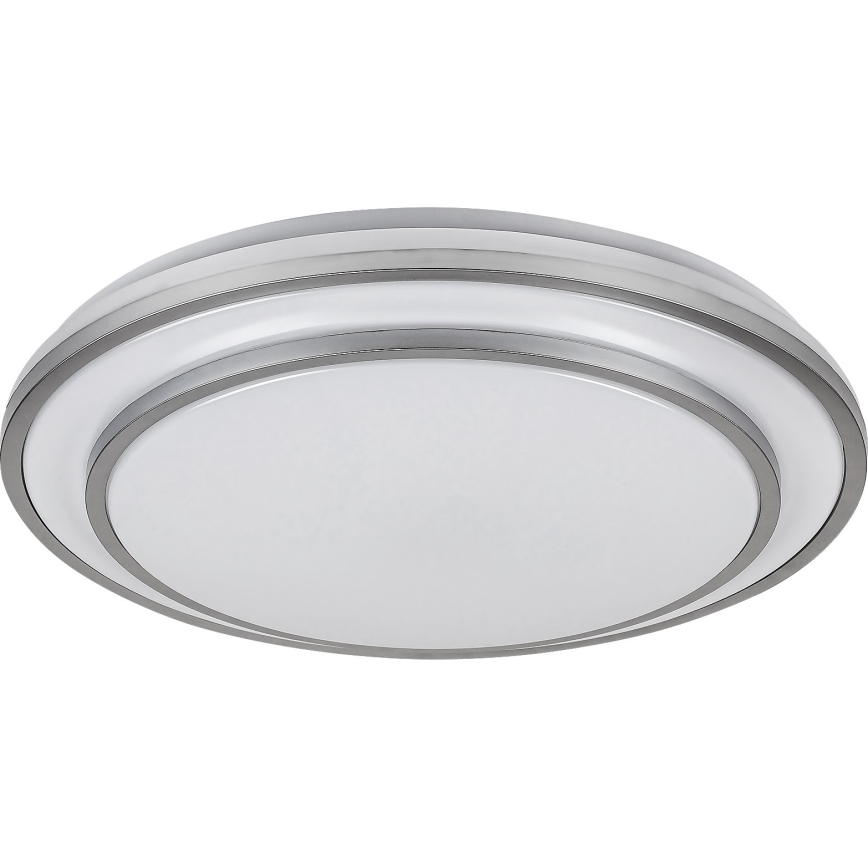 Rabalux - LED Reguliuojamas lubinis šviestuvas LED/40W/230V 3000-6500K sidabras + valdymo pultas