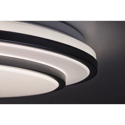 Rabalux - LED Reguliuojamas lubinis šviestuvas LED/40W/230V 3000-6500K sidabras + valdymo pultas