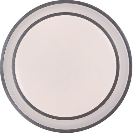Rabalux - LED Reguliuojamas lubinis šviestuvas LED/40W/230V 3000-6500K sidabras + valdymo pultas