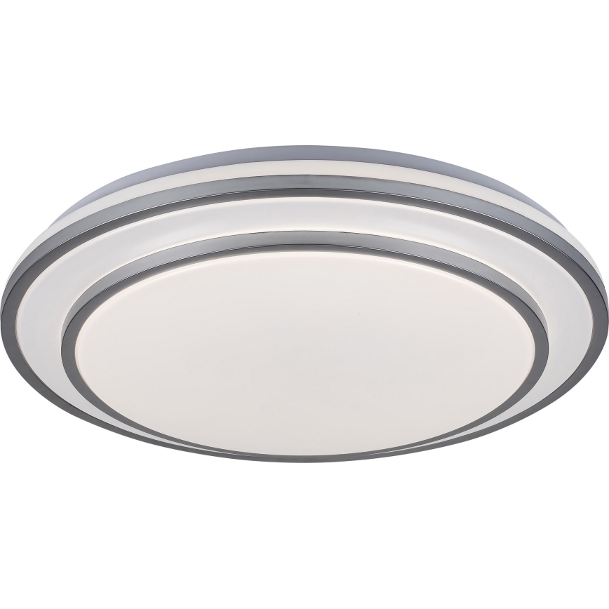 Rabalux - LED Reguliuojamas lubinis šviestuvas LED/40W/230V 3000-6500K sidabras + valdymo pultas