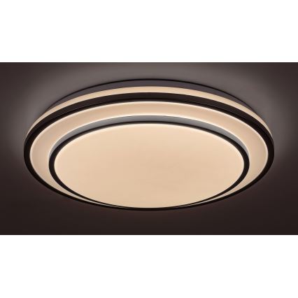 Rabalux - LED Reguliuojamas lubinis šviestuvas LED/40W/230V 3000-6500K sidabras + valdymo pultas