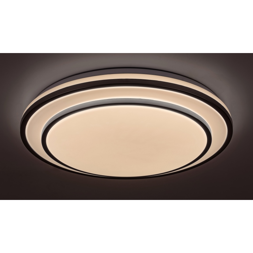 Rabalux - LED Reguliuojamas lubinis šviestuvas LED/40W/230V 3000-6500K sidabras + valdymo pultas