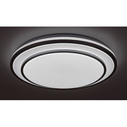 Rabalux - LED Reguliuojamas lubinis šviestuvas LED/40W/230V 3000-6500K sidabras + valdymo pultas