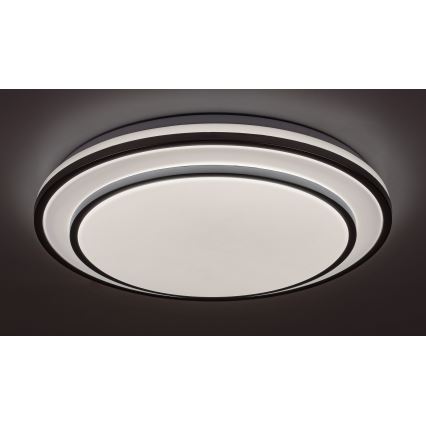 Rabalux - LED Reguliuojamas lubinis šviestuvas LED/40W/230V 3000-6500K sidabras + valdymo pultas
