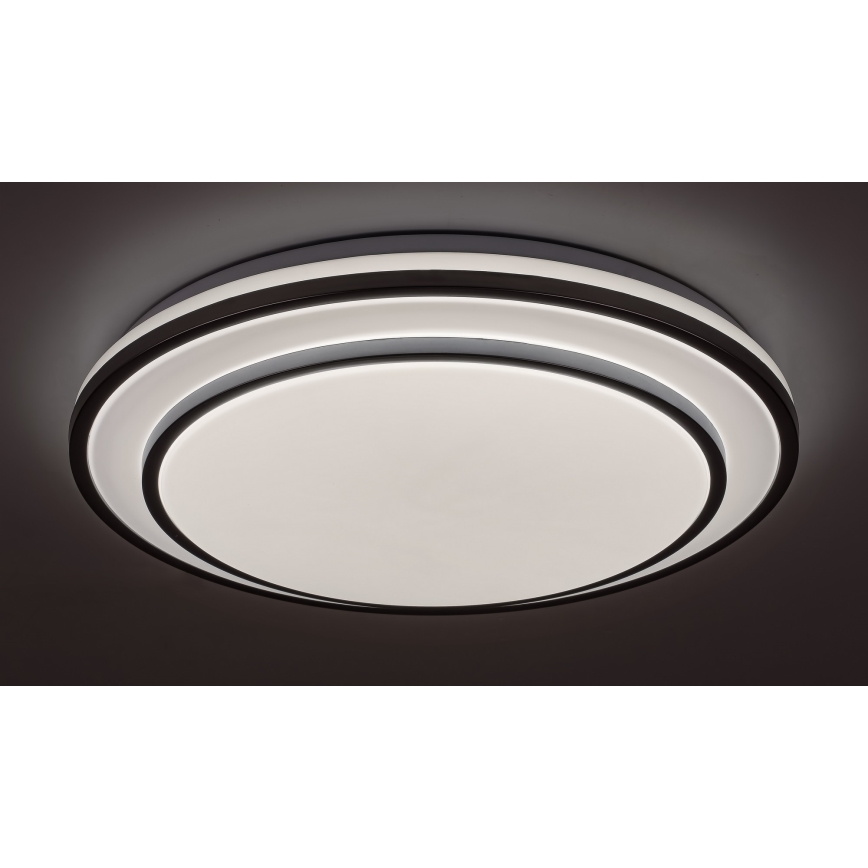 Rabalux - LED Reguliuojamas lubinis šviestuvas LED/40W/230V 3000-6500K sidabras + valdymo pultas