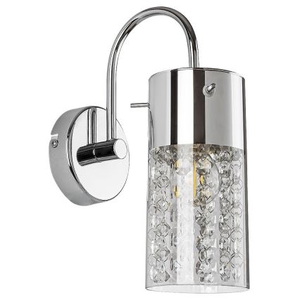 Rabalux - Sieninis vonios šviestuvas 1xE14/40W/230V IP44 blizgus chromas