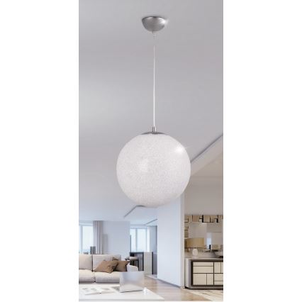 Rabalux 2206 - Sietynas BIANCA 1xE27/40W/230V balta