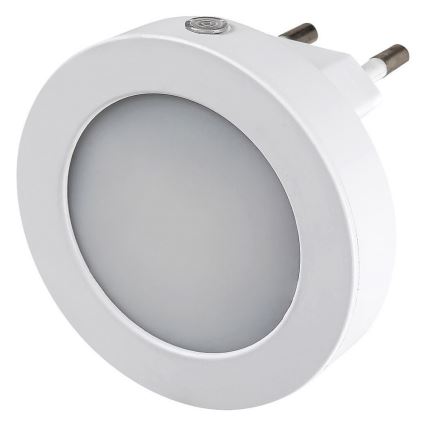 Rabalux - Naktinė LED lemputė su jutikliu LED/0,5W/230V 3000K diametras 65 mm