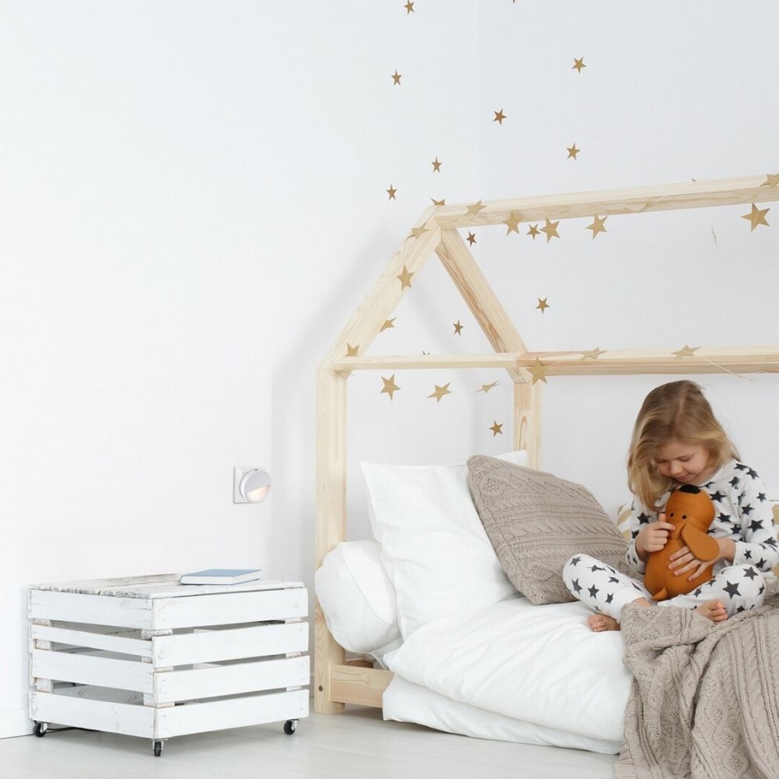 Rabalux - LED Naktinė lemputė su prieblandos jutikliu LED/0,5W/230V 3000K diametras 65 mm