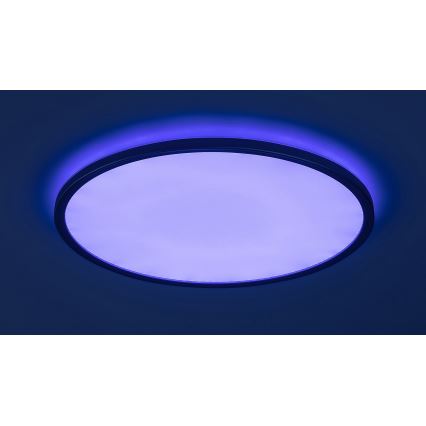 Rabalux - LED RGB dimeriuojamas lubų šviestuvas LED/22W/230V Wi‑Fi Tuya su nuotoliniu pulteliu, skersmuo 41,5 cm