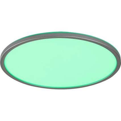 Rabalux - LED RGB dimeriuojamas lubų šviestuvas LED/22W/230V Wi‑Fi Tuya su nuotoliniu pulteliu, skersmuo 41,5 cm