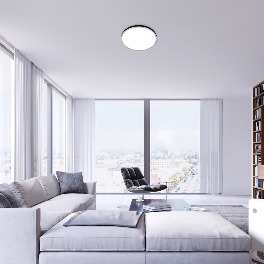 Rabalux - LED RGB dimeriuojamas lubų šviestuvas LED/22W/230V Wi‑Fi Tuya su nuotoliniu pulteliu, skersmuo 41,5 cm