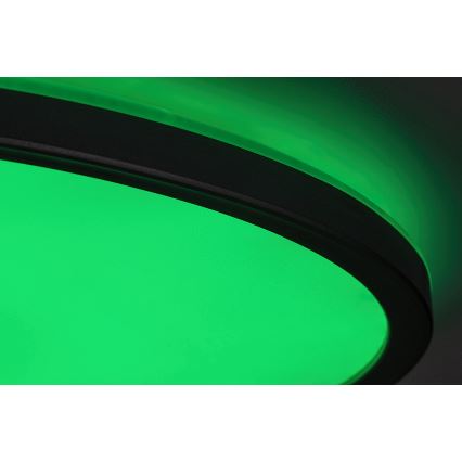 Rabalux - LED RGB dimeriuojamas lubų šviestuvas LED/22W/230V Wi‑Fi Tuya su nuotoliniu pulteliu, skersmuo 41,5 cm