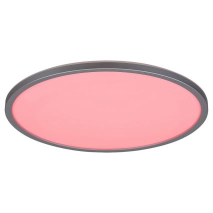 Rabalux - LED RGB dimeriuojamas lubų šviestuvas LED/22W/230V Wi‑Fi Tuya su nuotoliniu pulteliu, skersmuo 41,5 cm